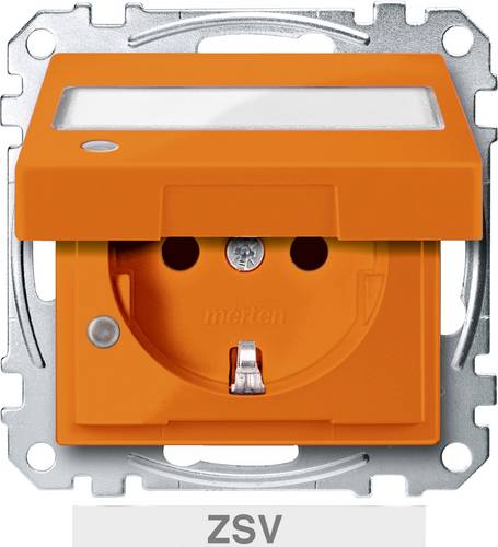 Merten Steckdose System M Orange MEG2313-0302