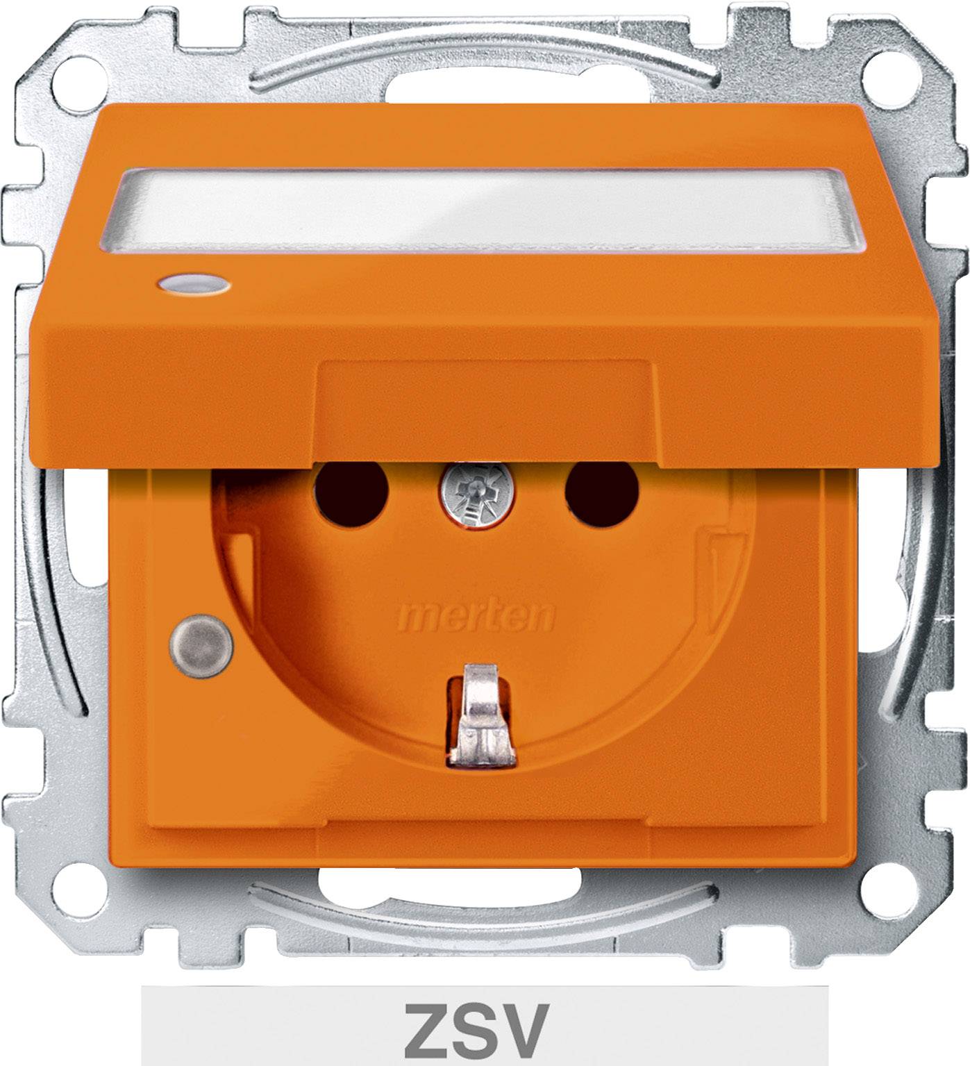 Merten Steckdose System M Orange MEG2313-0302 1St.