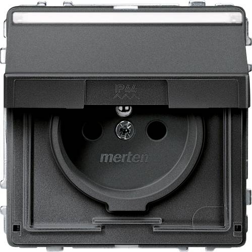 Merten Steckdose Aquadesign Anthrazit MEG2612-7214