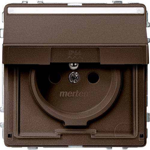 Merten Steckdose Aquadesign Dunkelbrasil MEG2612-7215