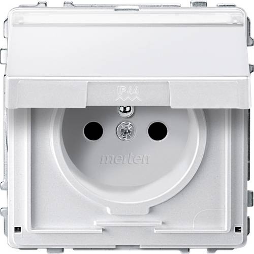 Merten Steckdose Aquadesign Polarweiß MEG2612-7219