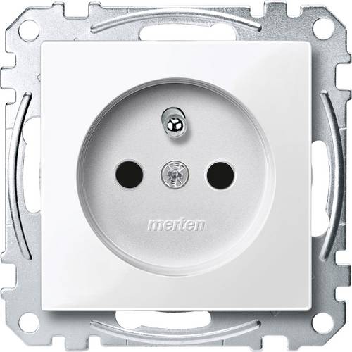 Merten Steckdose System M Polarweiß MEG2600-0319