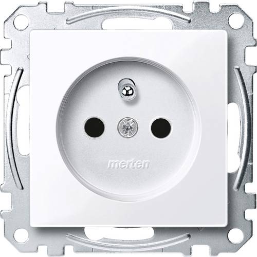 Merten Steckdose System M Weiß MEG2600-0325