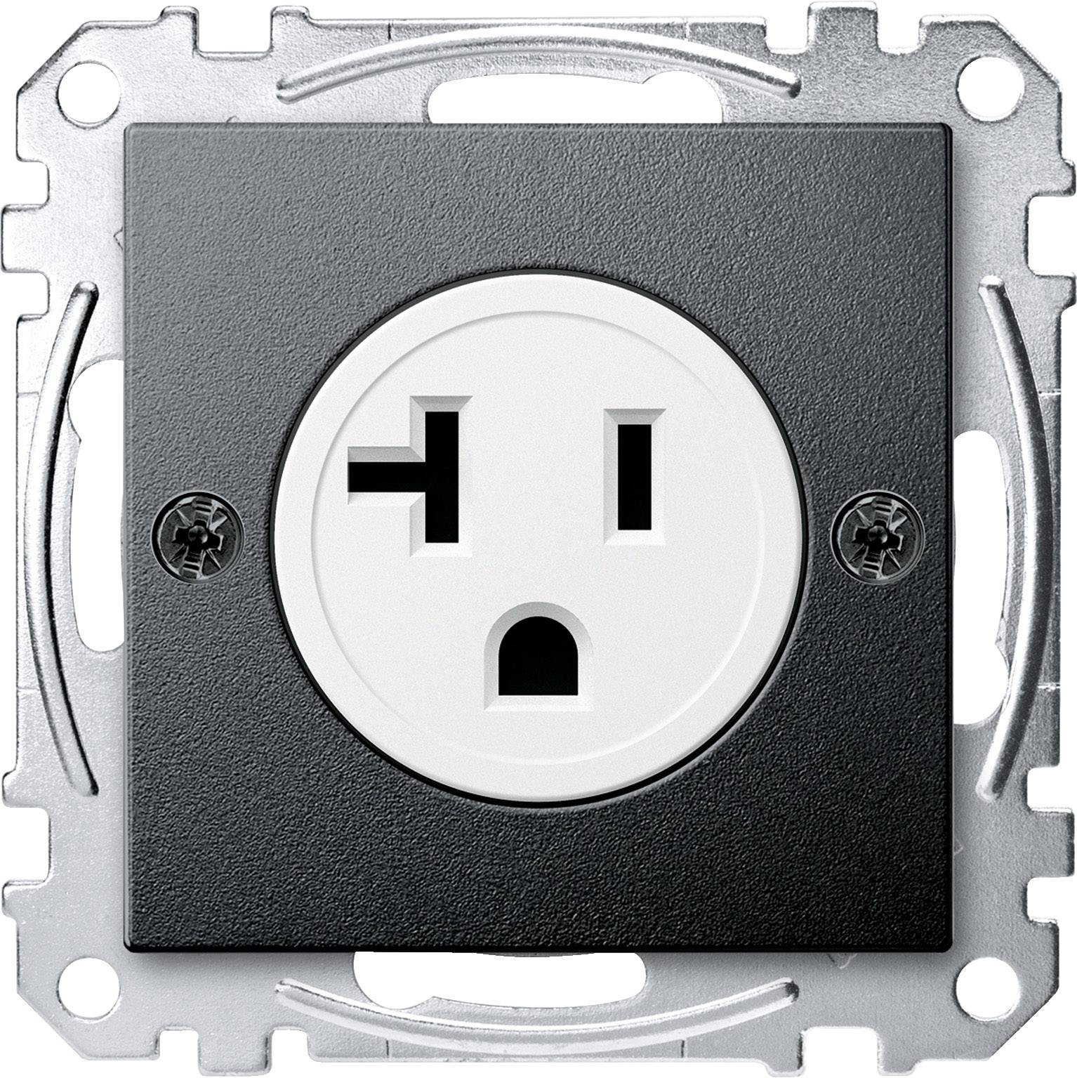 Merten Steckdose System M Anthrazit MEG2156-0414 1St.