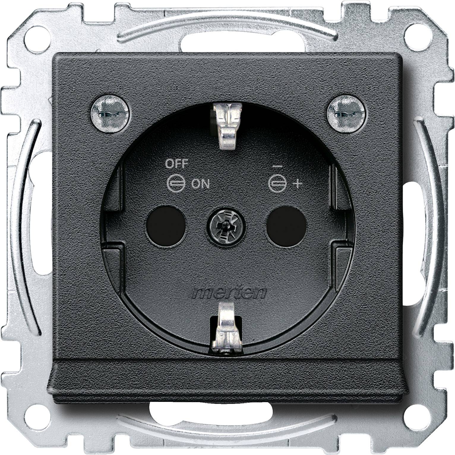 Merten Steckdose System M Anthrazit MEG2304-0414 1St.