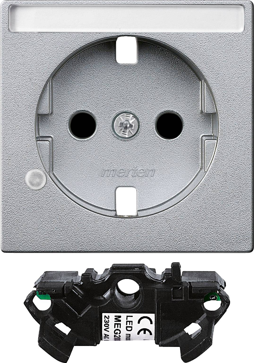 Merten Zubehör LED-Glimmlampe System M Weiß MEG2333-0460 1St.