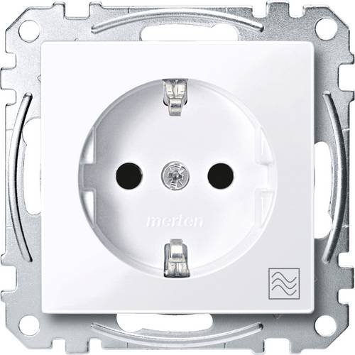 Merten Steckdose System M Weiß MEG2356-0325