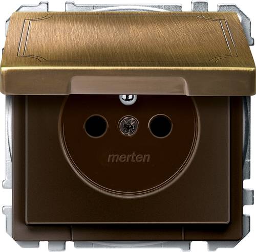 Merten Steckdose Antik Messing MEG2510-4143