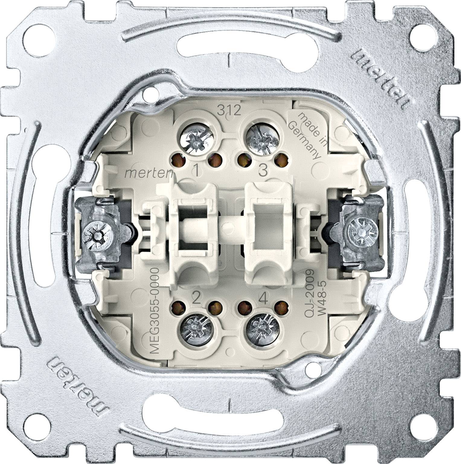 Merten 2fach Einsatz Taster MEG3055-0000 1St.