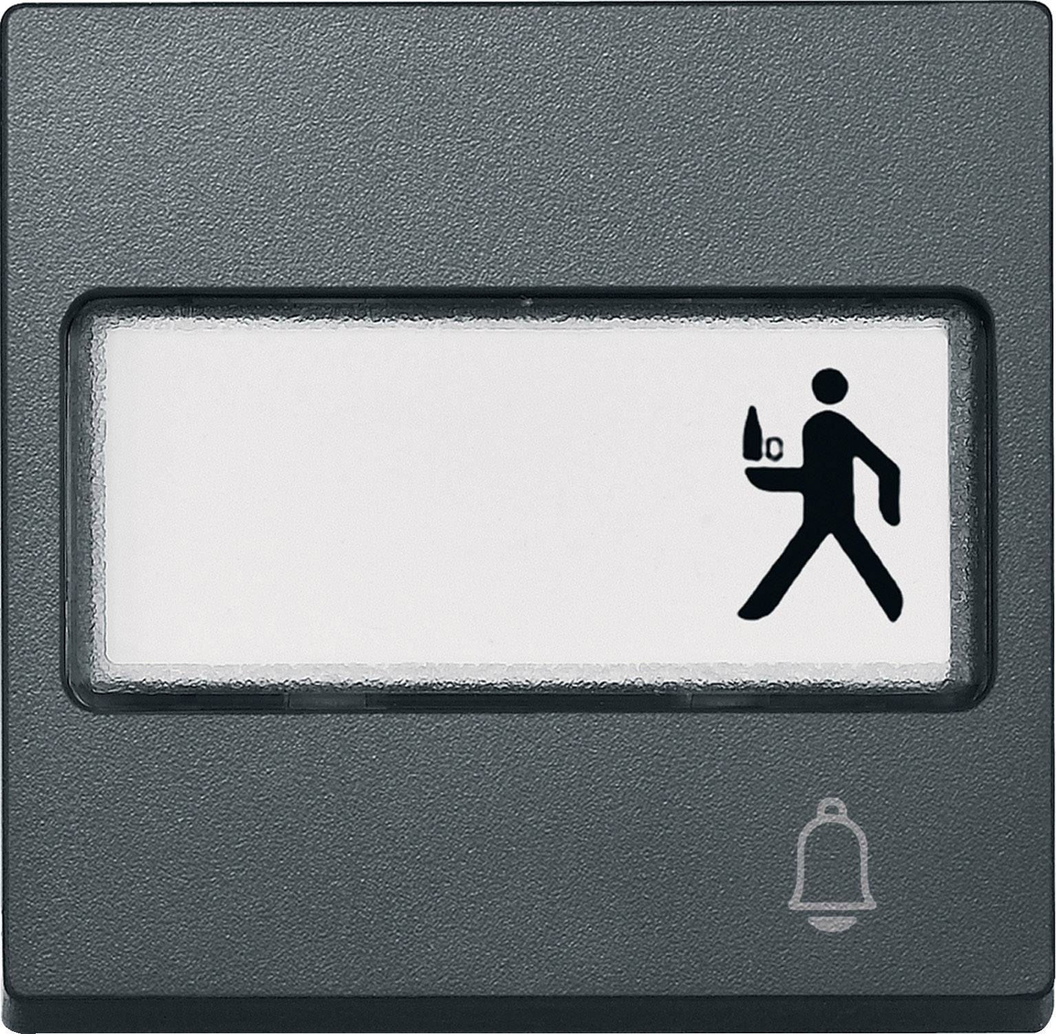 Merten Abdeckung Wechselschalter System M Anthrazit MEG3365-0414 1St.