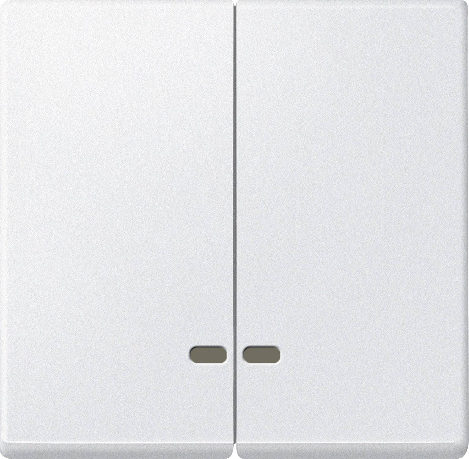 Merten Abdeckung Wechselschalter System M Polarweiß MEG3420-0419 1St.