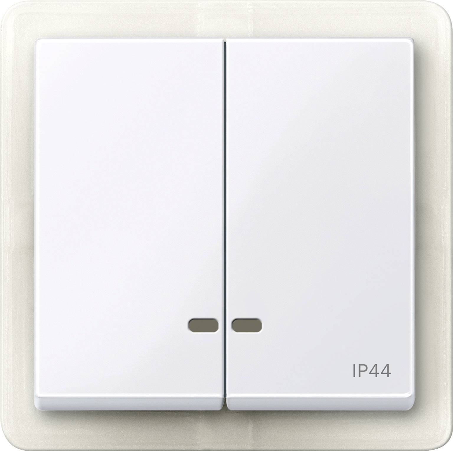 Merten Abdeckung Wechselschalter System M Weiß MEG3424-0325 1St.