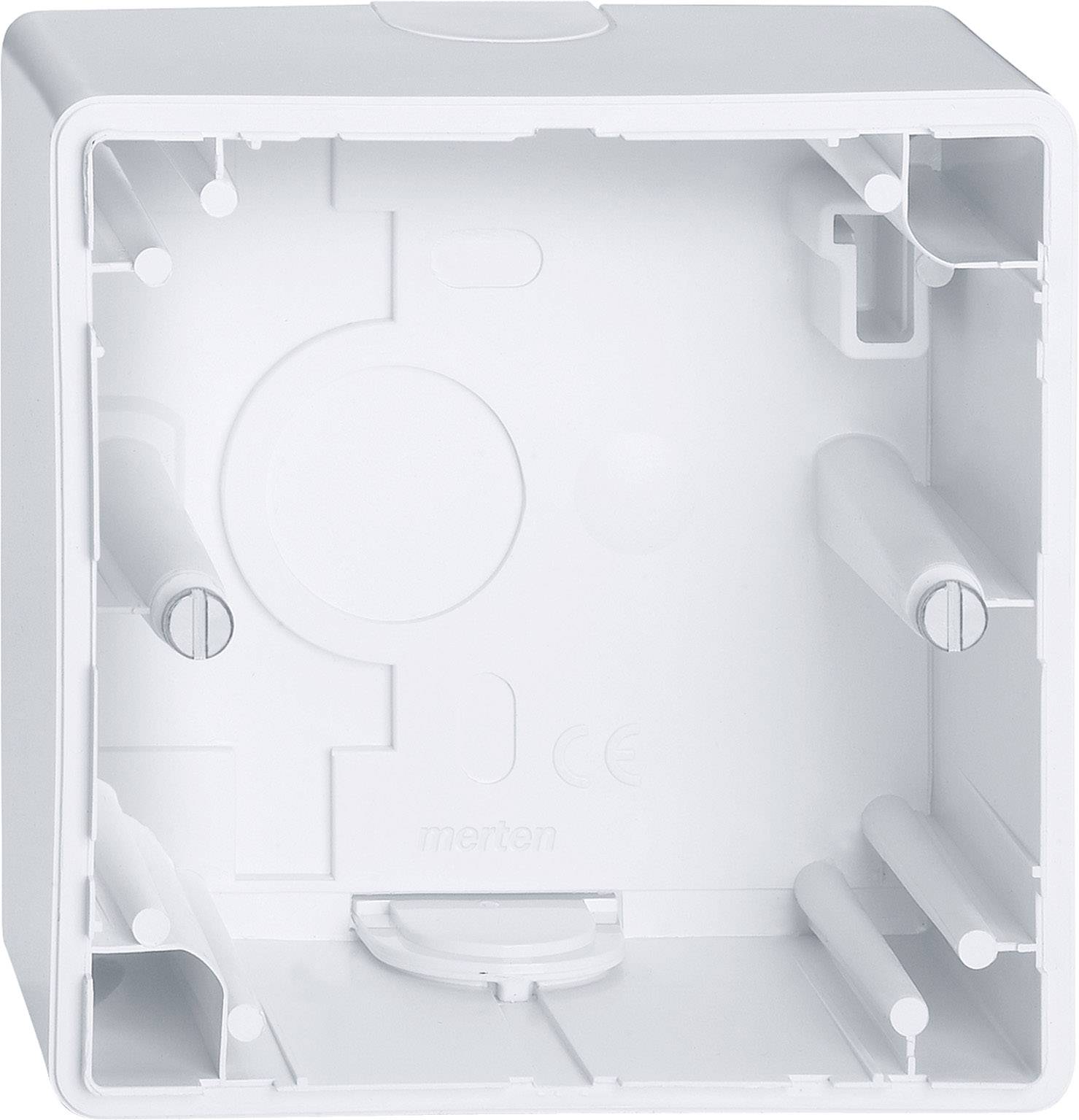 Merten MEG4014-1425 Abzweigkasten (L x B x H) 37 x 80 x 80 mm Weiß IP20 1 St.