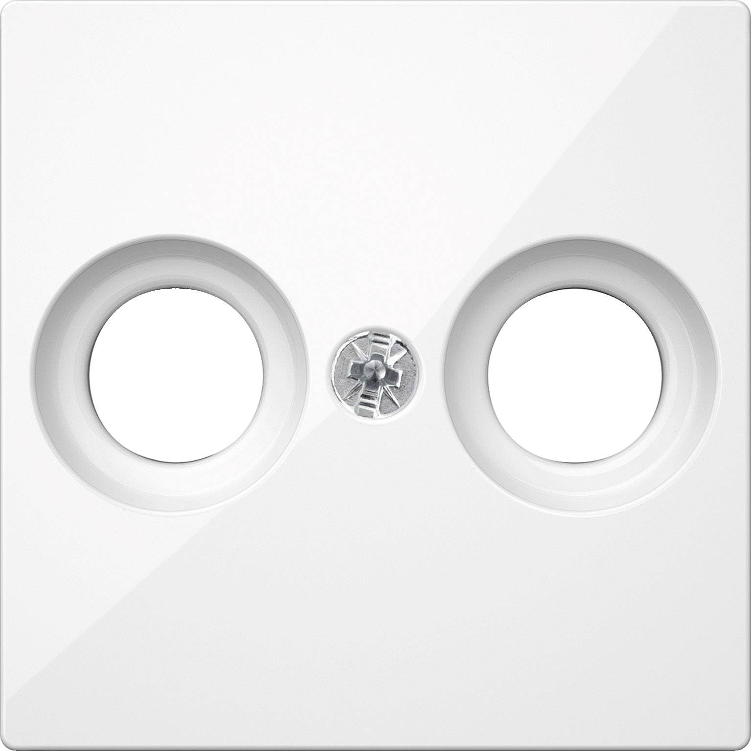 Merten Abdeckung System M Polarweiß MEG4122-0319 1St.