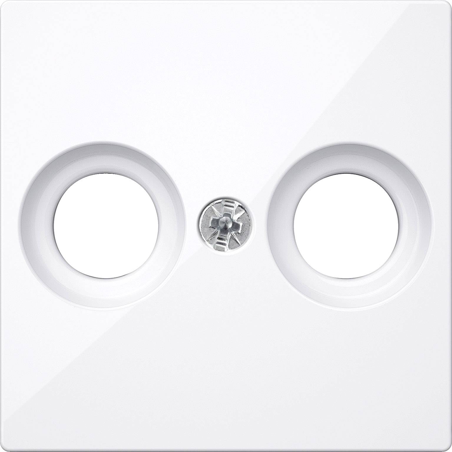 Merten Abdeckung System M Weiß MEG4122-0325 1 St.