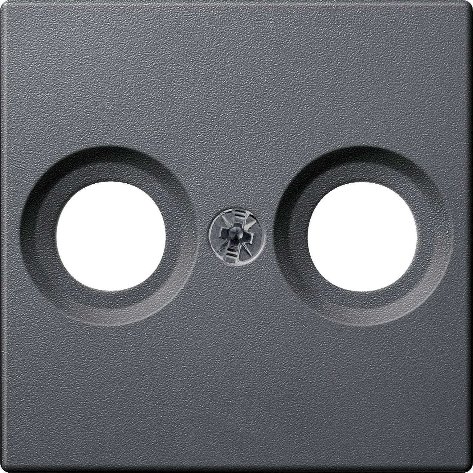 Merten Abdeckung System M Anthrazit MEG4122-0414 1 St.