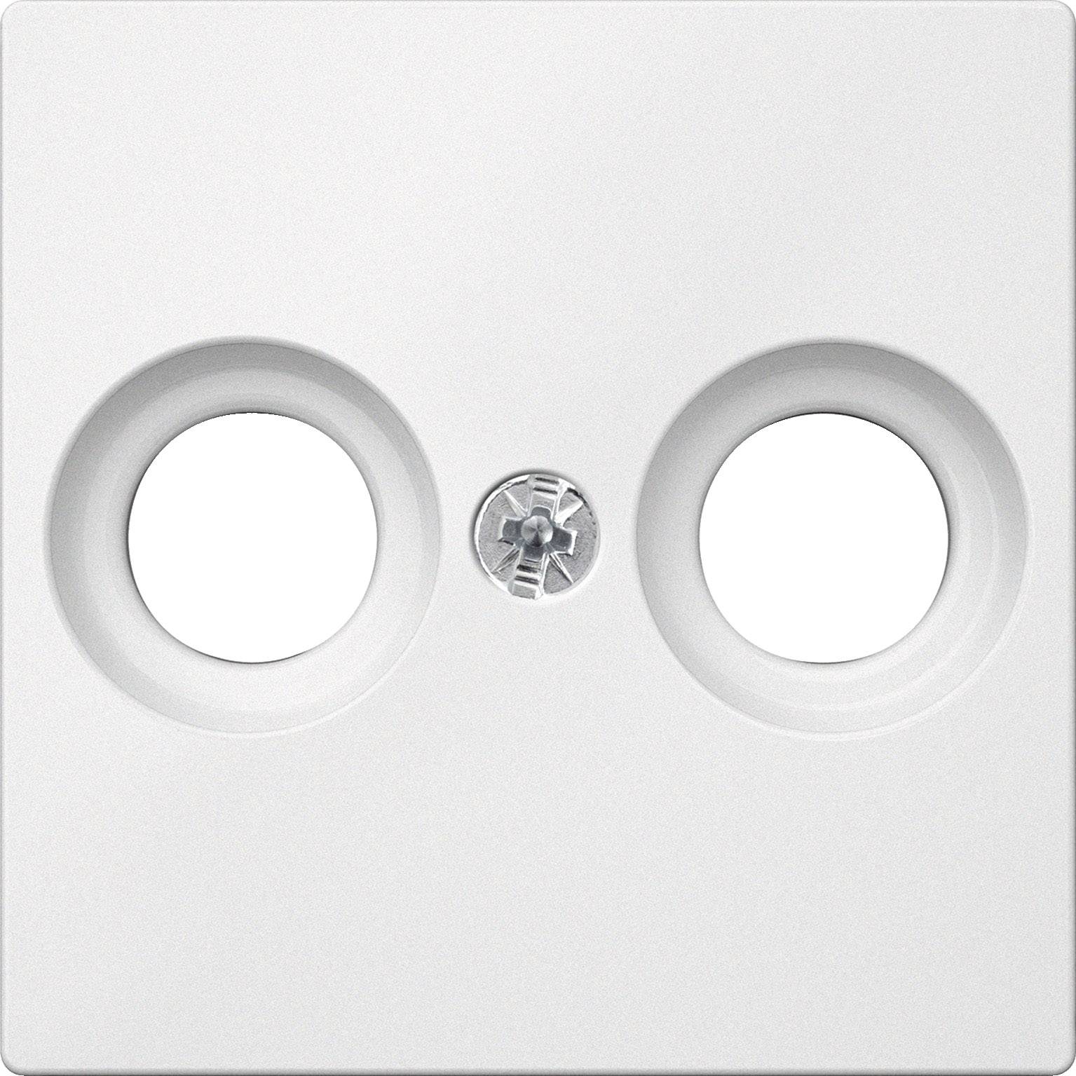 Merten Abdeckung System M Polarweiß MEG4122-0419 1 St.