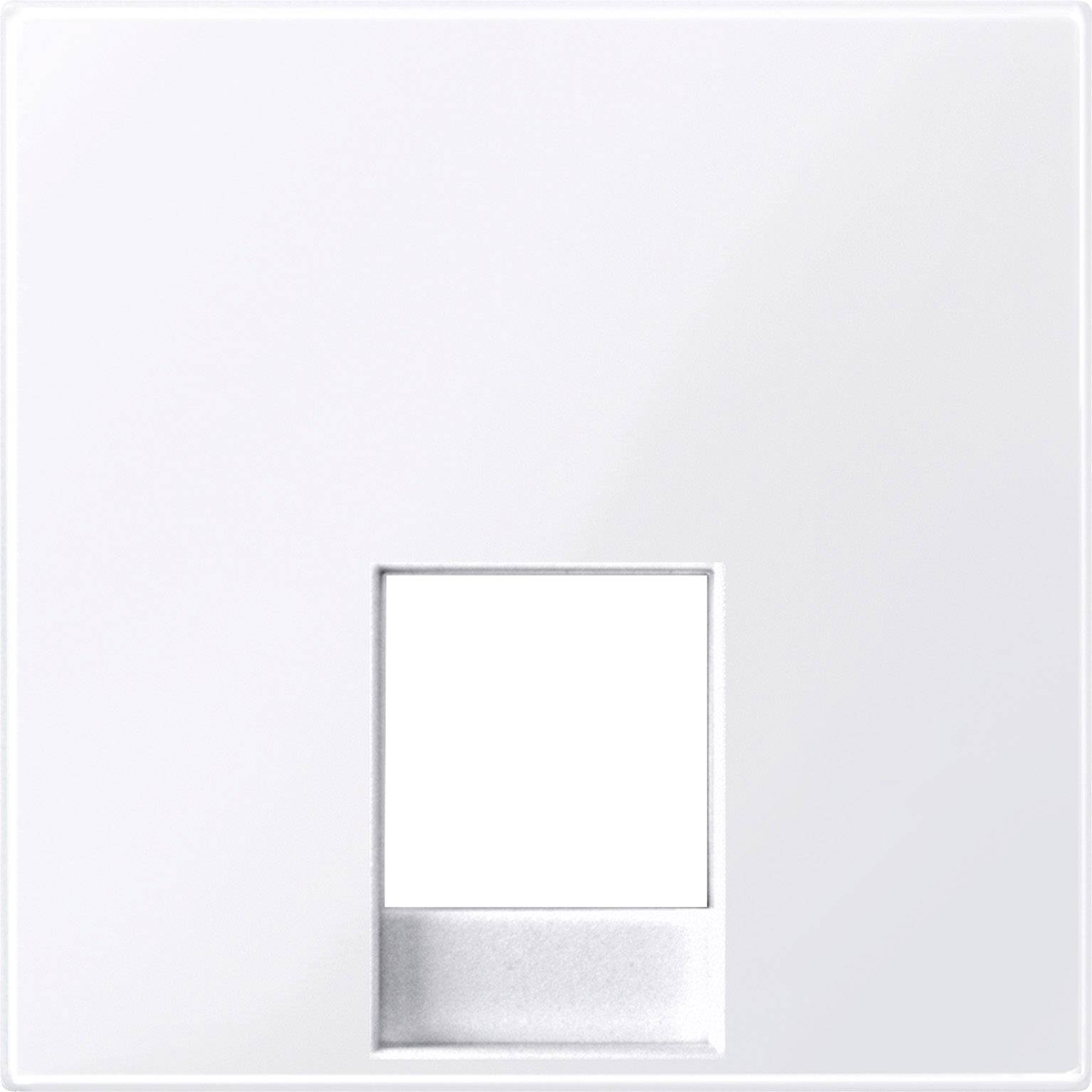 Merten Abdeckung System M Weiß MEG4211-0325 1St.