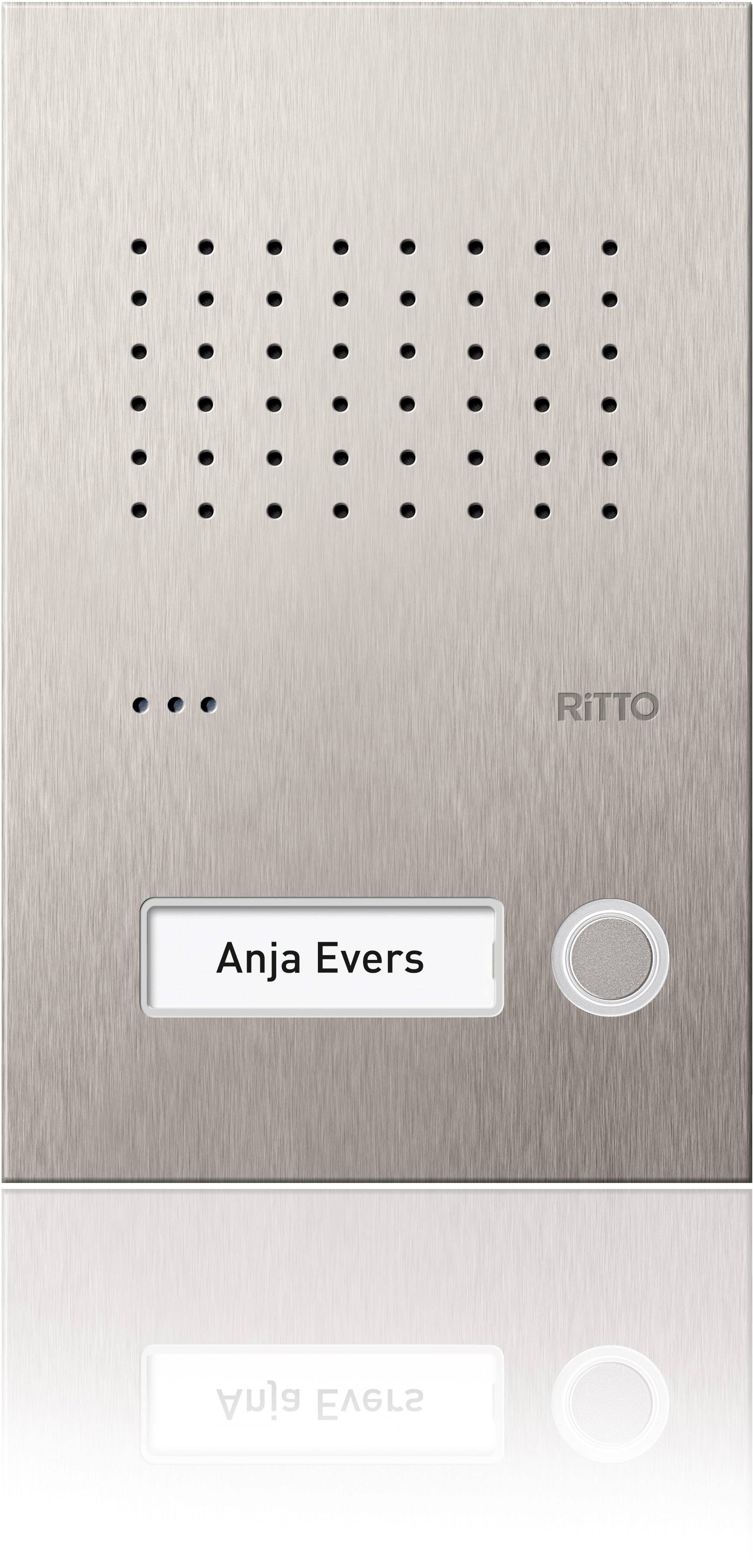Ritto by Schneider RGE1810125 Türsprechanlage Edelstahl