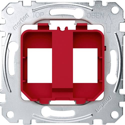 Merten Abdeckung Befestigungsplatte Rot MEG4566-0006 1St.