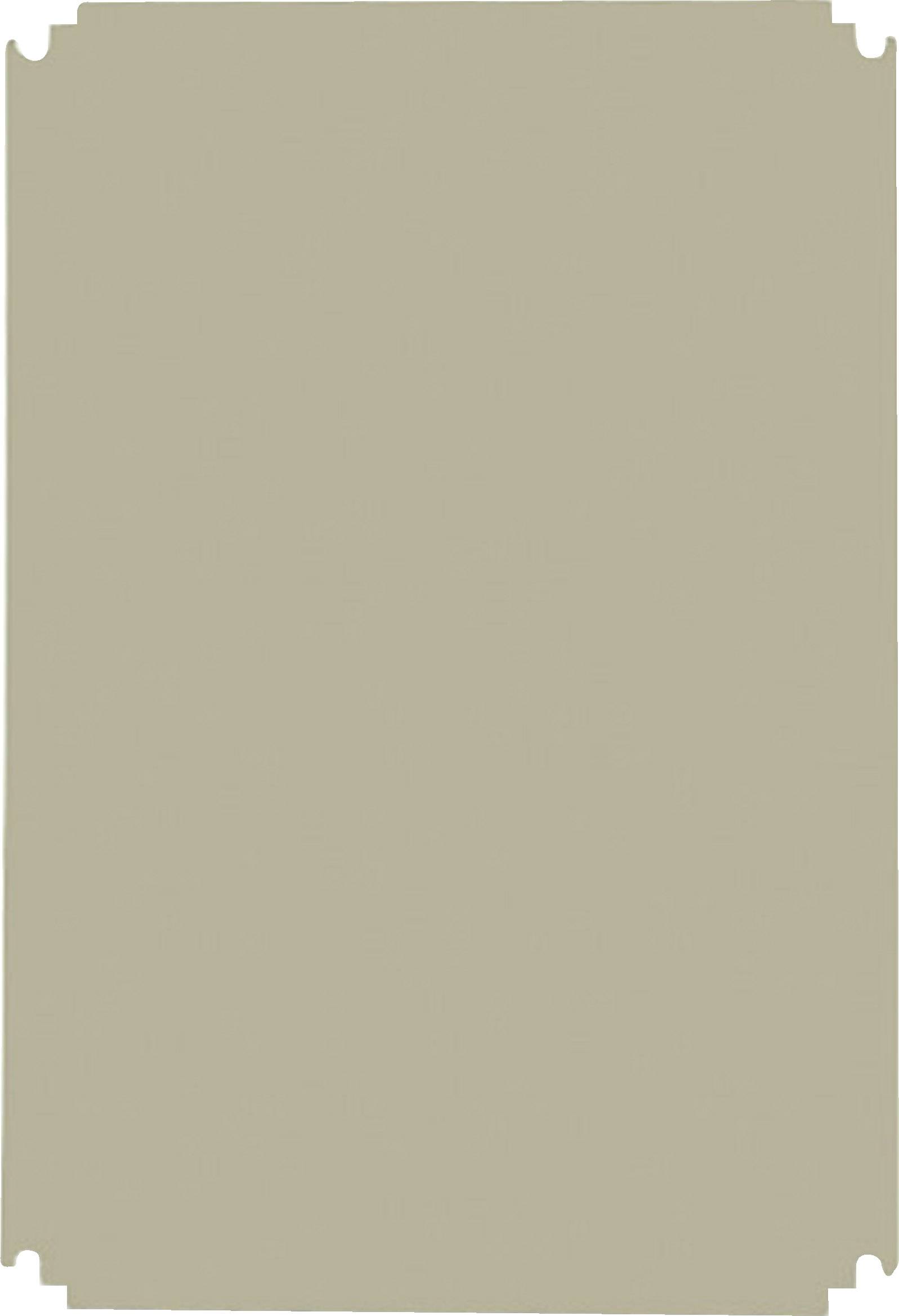 Schneider Electric NSYPMA125 Montageplatte (L x B) 1250 mm x 500 mm Polyester Lichtgrau (RAL 7035) 1 St.