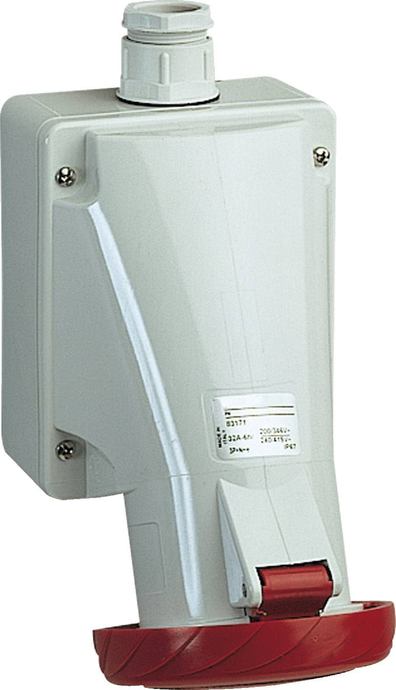 Schneider Electric 83159 83159 CEE Wandsteckdose 16A 415V 1St.