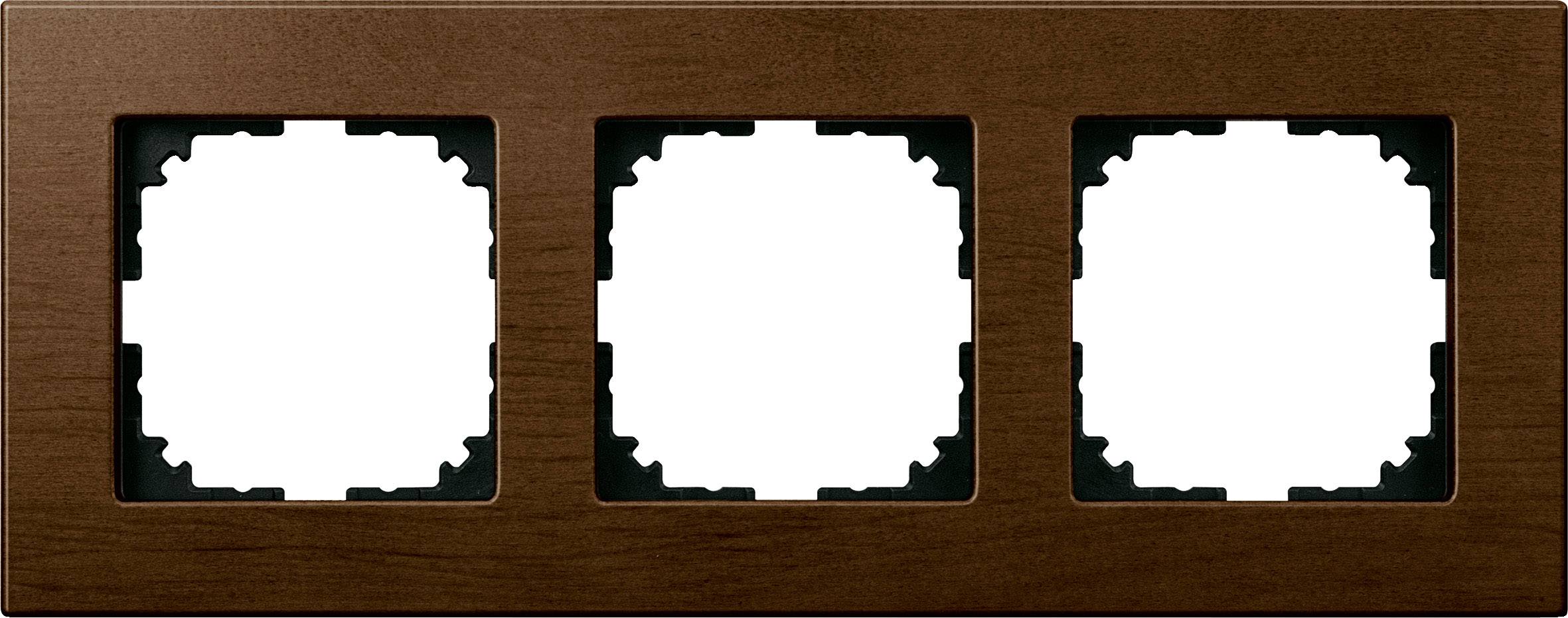 Merten Rahmen Abdeckung System M Walnuss MEG4053-3473 1St.