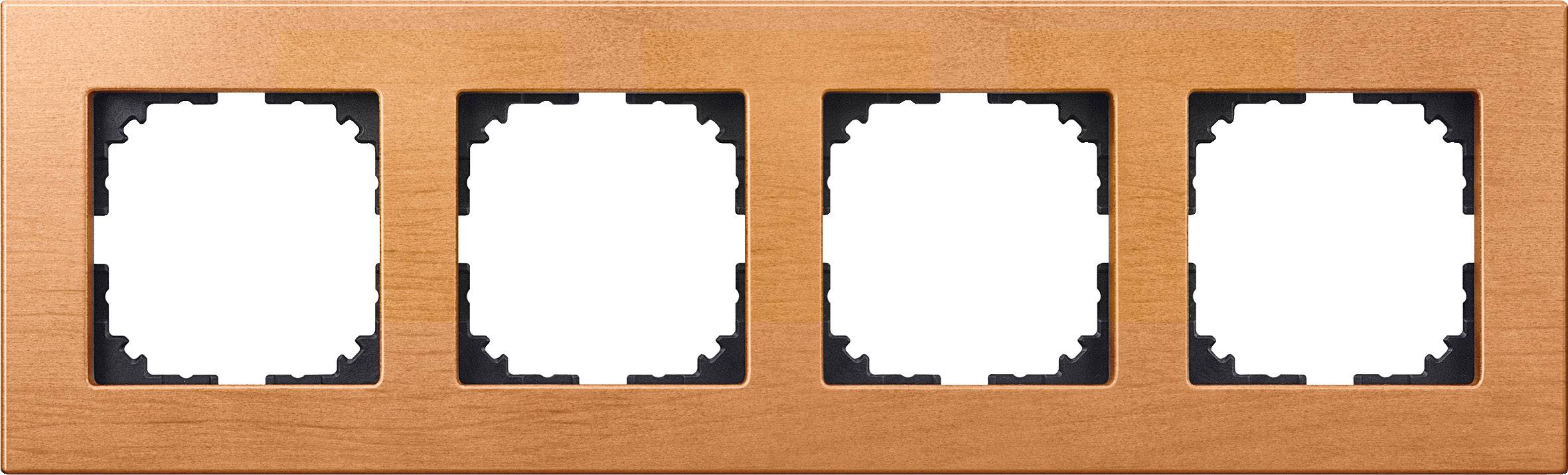 Merten Rahmen Abdeckung System M Buche MEG4054-3470 1St.