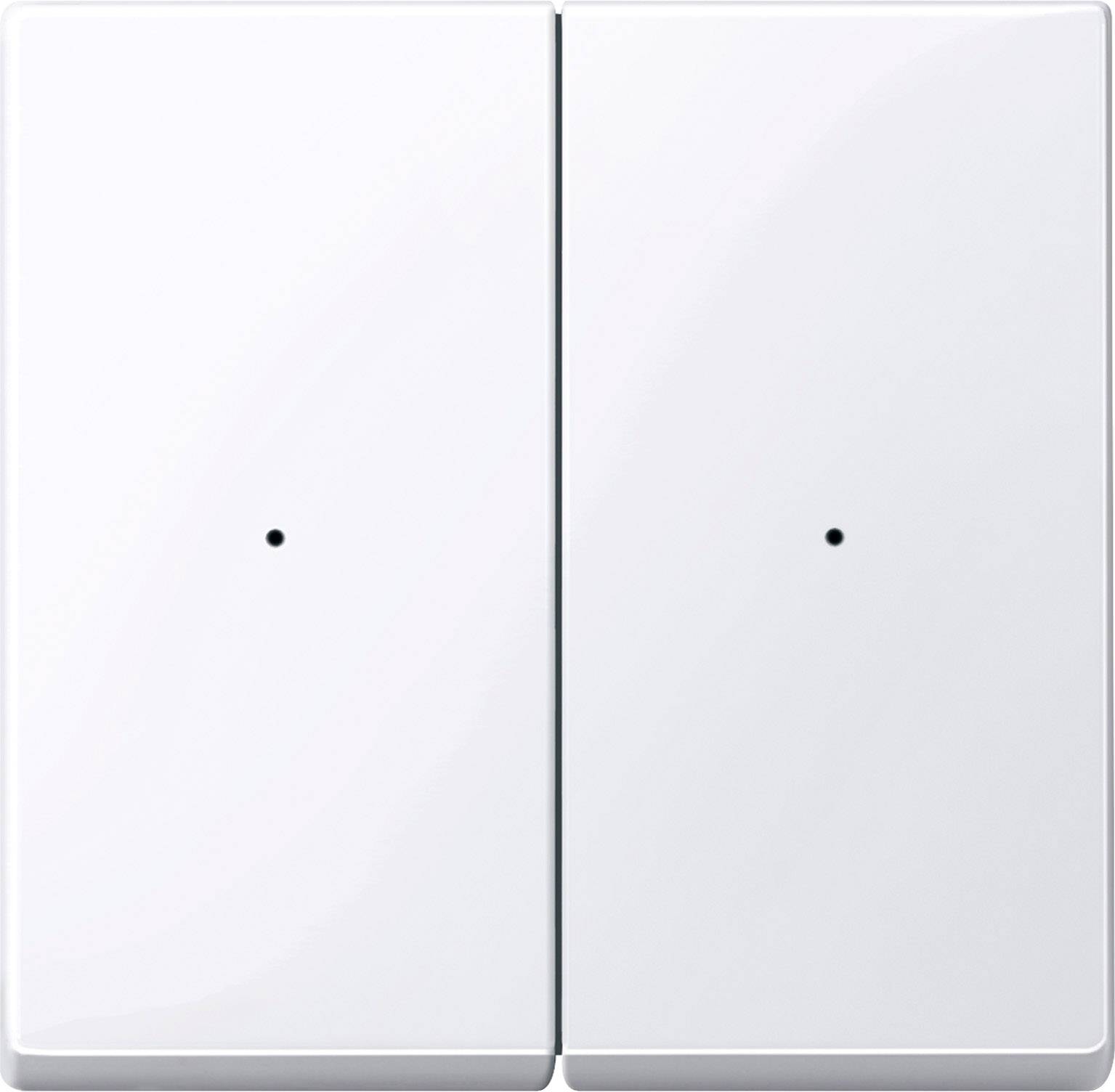 Merten Abdeckung Serienschalter, Serientaster Weiß MEG5220-0325 1 St.