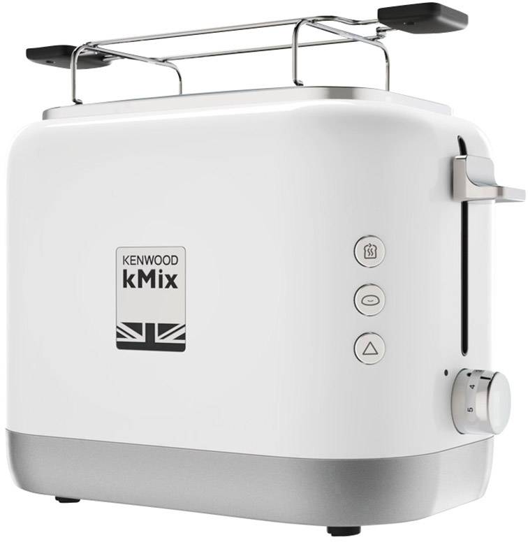 Kenwood Home Appliance TCX751WH Toaster mit Brötchenaufsatz, 2 Brenner, mit Bagel-Funktion Weiß