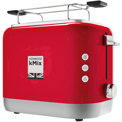 Kenwood Home Appliance TCX751RD Toaster 2 Brenner, mit Bagel-Funktion, mit Brötchenaufsatz Rot