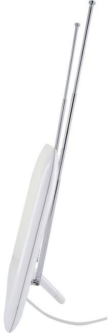 Schwaiger ZA100 Aktive DVB-T/T2 Flachantenne Innenbereich Verstärkung: 36 dB Weiß