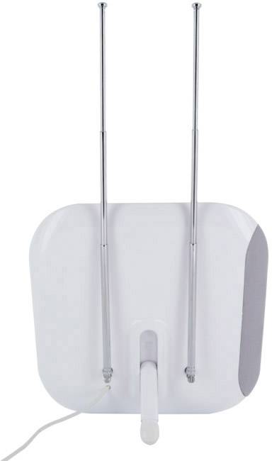 Schwaiger ZA100 Aktive DVB-T/T2 Flachantenne Innenbereich Verstärkung: 36 dB Weiß