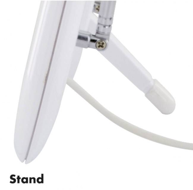 Schwaiger ZA100 Aktive DVB-T/T2 Flachantenne Innenbereich Verstärkung: 36 dB Weiß