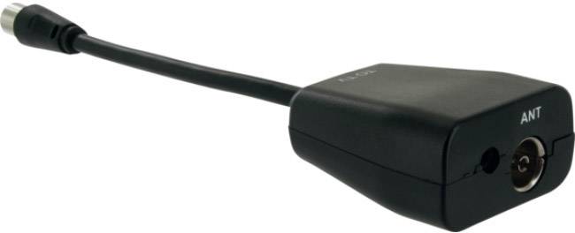 Schwaiger DTA4000 Aktive DVB-T/T2 Flachantenne Außenbereich Verstärkung: 36 dB Weiß