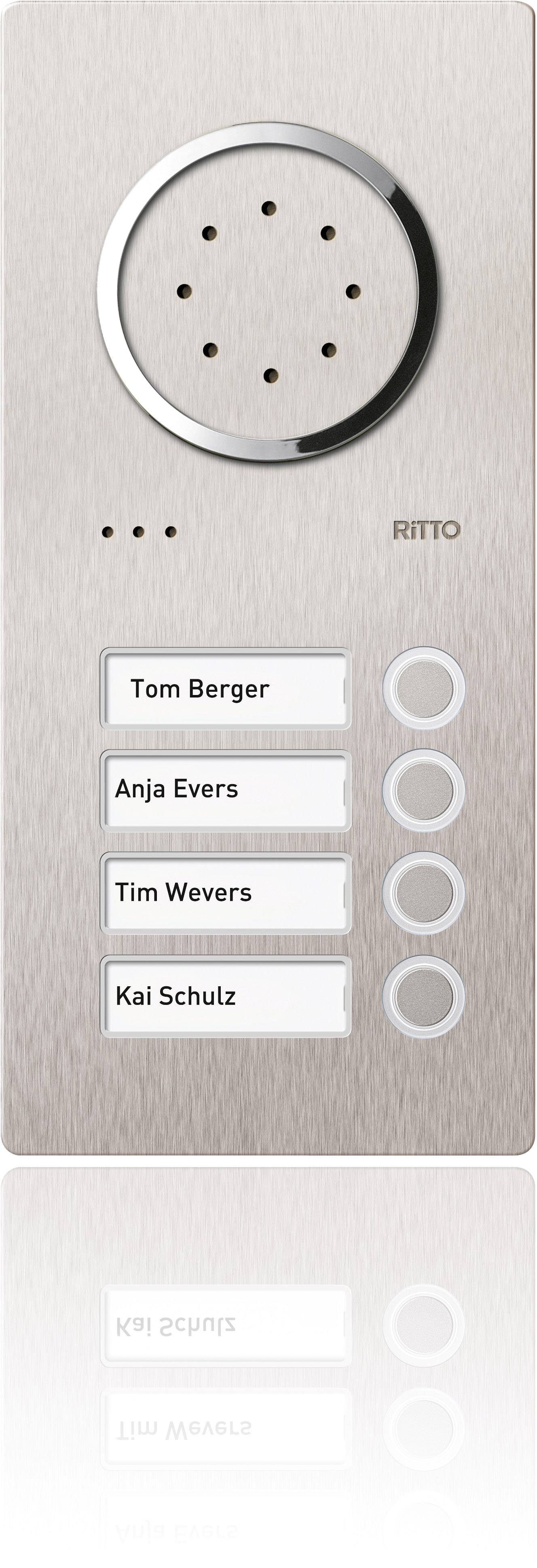 Ritto by Schneider 1810420 Türsprechanlage Edelstahl