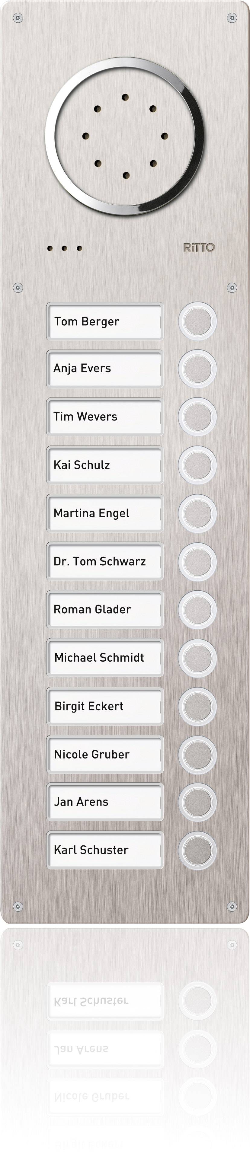 Ritto by Schneider 1812320 Türsprechanlage Edelstahl