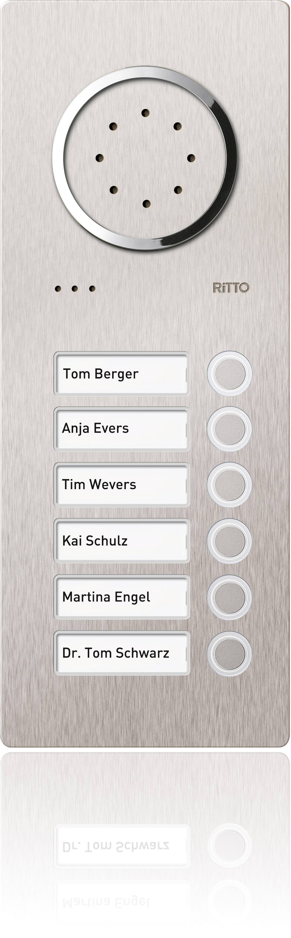 Ritto by Schneider 1810620 Türsprechanlage Edelstahl