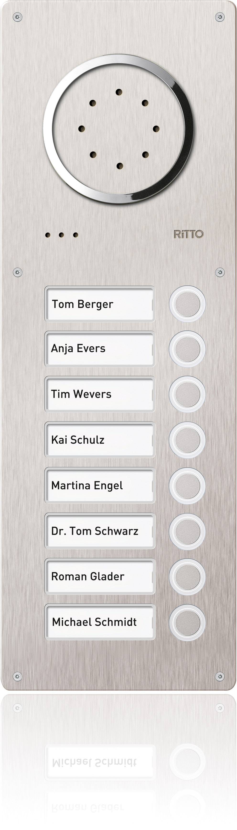 Ritto by Schneider 1811120 Türsprechanlage Edelstahl