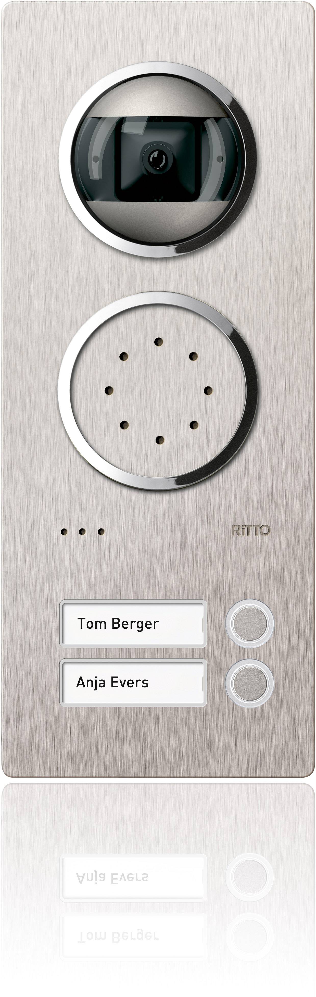 Ritto by Schneider 1815220 Video-Türsprechanlage Edelstahl