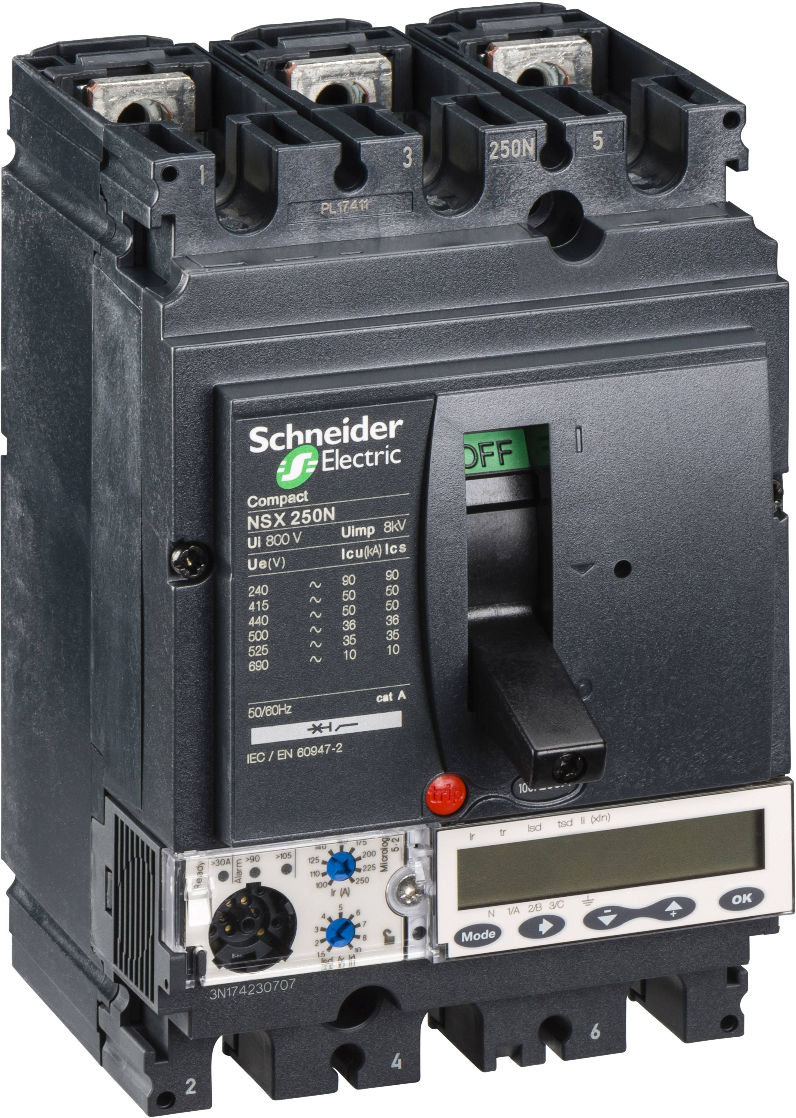 Schneider Electric LV431880 Leistungsschalter 1 St. Schaltspannung (max.): 690 V/AC (B x H x T) 105 x 161 x 86mm