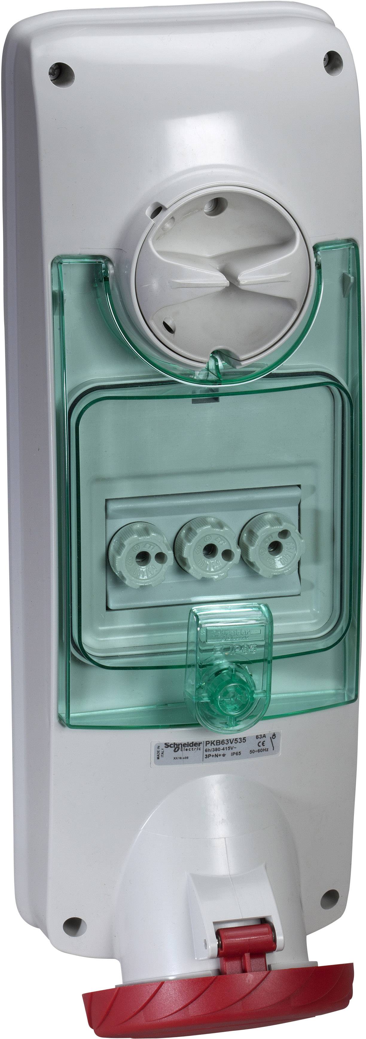 Schneider Electric PKB63V535 PKB63V535 CEE Wandsteckdose 63A 415V 1St.