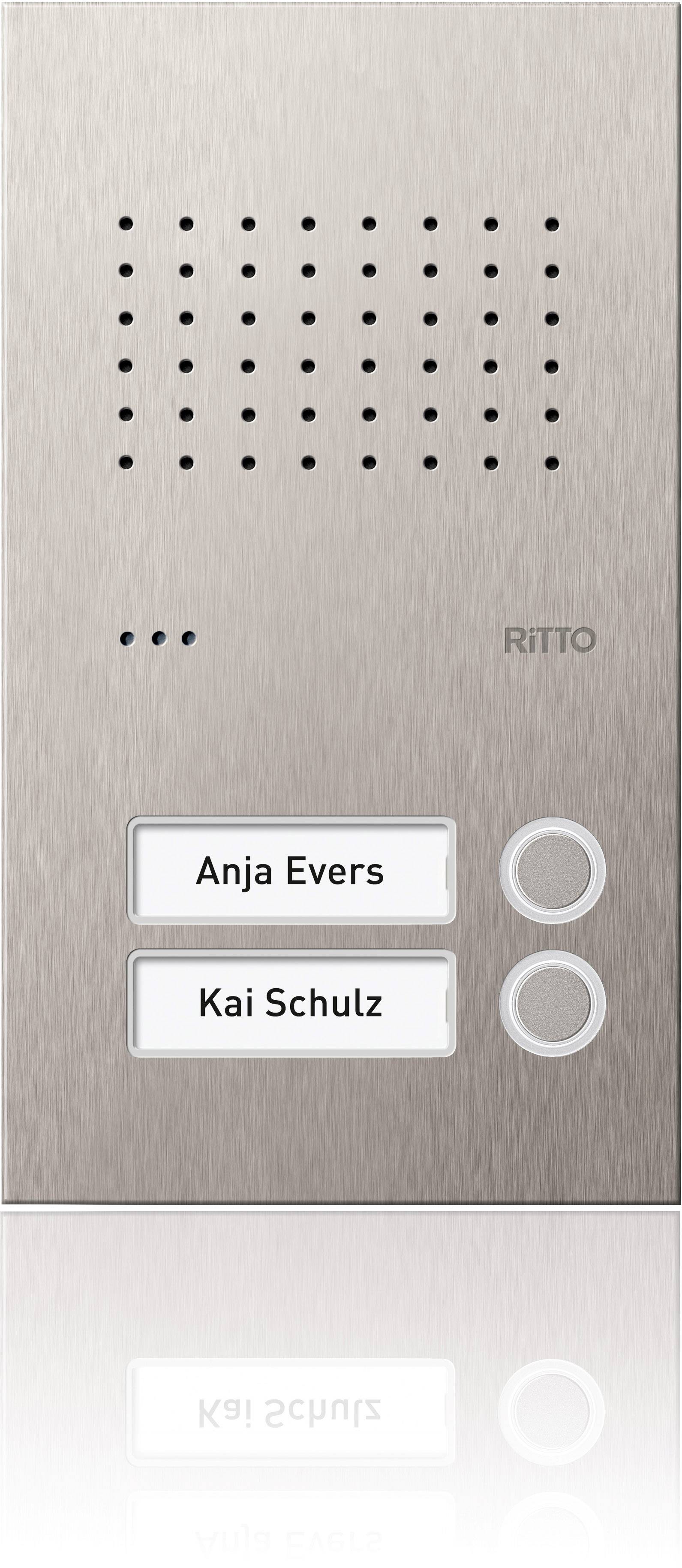 Ritto by Schneider RGE1810225 Türsprechanlage Edelstahl