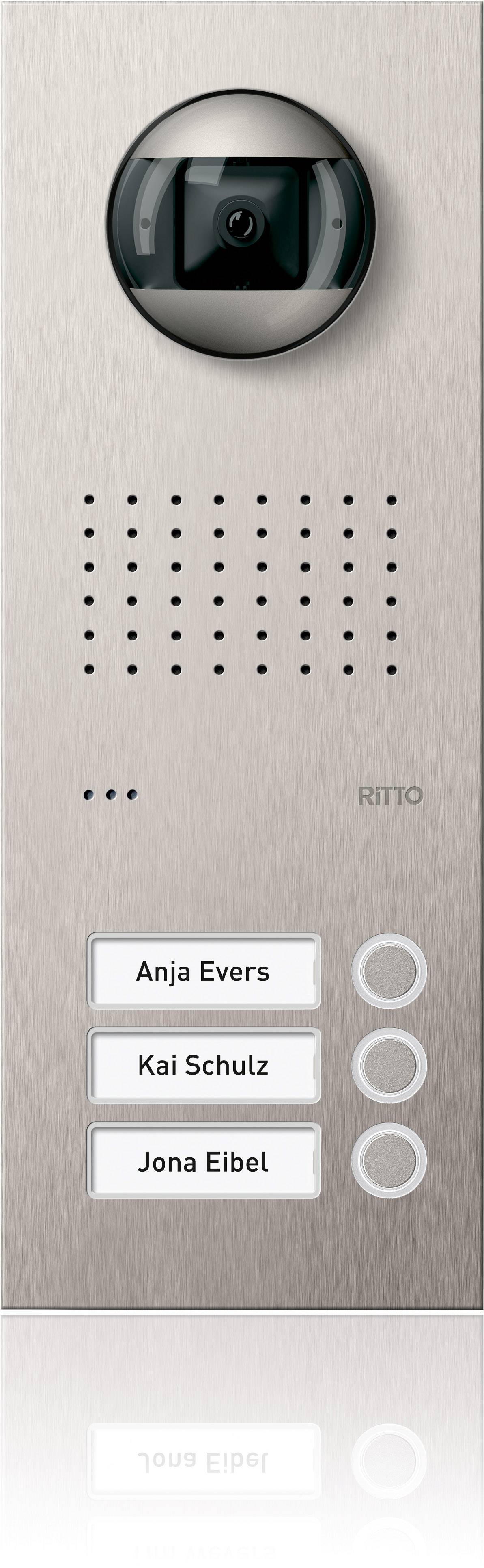 Ritto by Schneider RGE1815325 Video-Türsprechanlage Edelstahl
