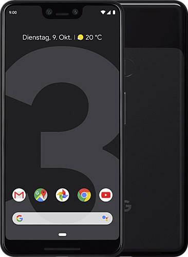 Google Pixel 3XL 64 GB Schwarz 16 cm (6.3 Zoll) Smartphone