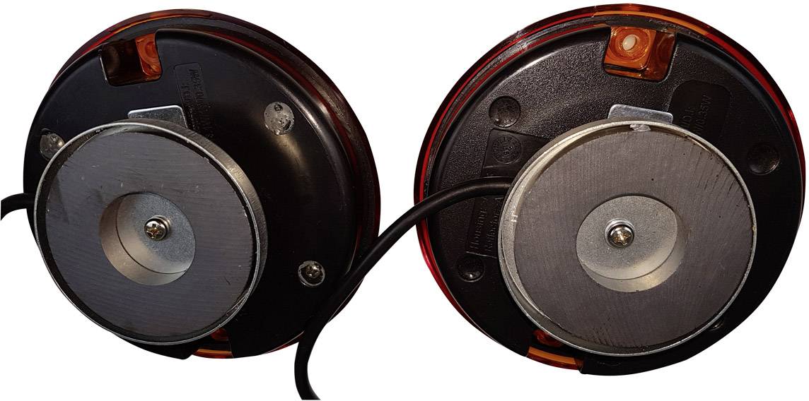 Berger & Schröter Anhänger-Beleuchtungsset 13-polig, 7-polig Blinker, Bremslicht, Rückleuchte hint