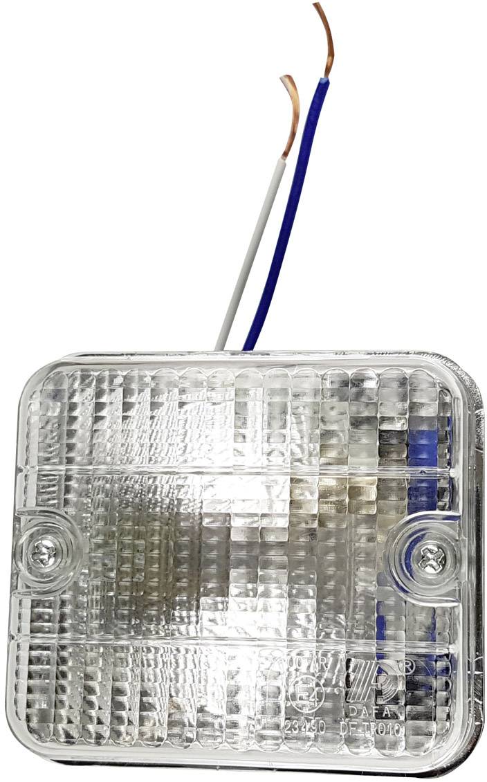 Berger & Schröter Rückfahrscheinwerfer Offene Kabelenden Rückfahrscheinwerfer hinten 12 V Acrylglas klar Klarglas