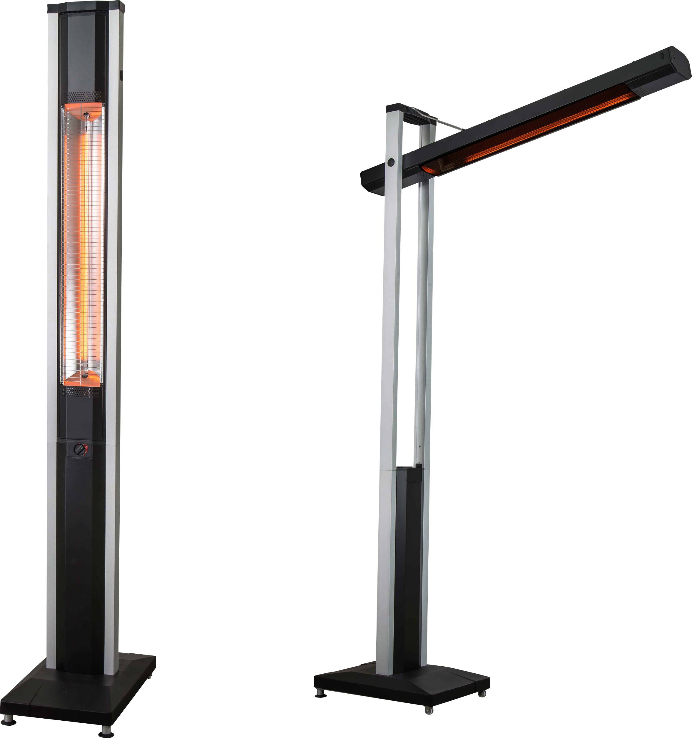 Silva Homeline 510020 IR-Kurzwellen-Strahler 1800 W Silber (matt), Schwarz