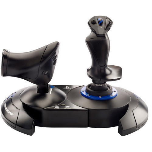 Thrustmaster T.Flight Hotas 4 Flight sim joystick USB PlayStation 4, PC Black, Blue