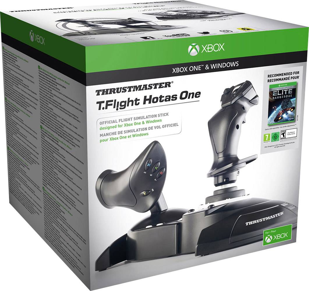 Thrustmaster T.Flight Hotas One Flugsimulator-Joystick Xbox One Schwarz